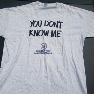 Vintage 90s Mens Comic T-shirt XL (Witness)